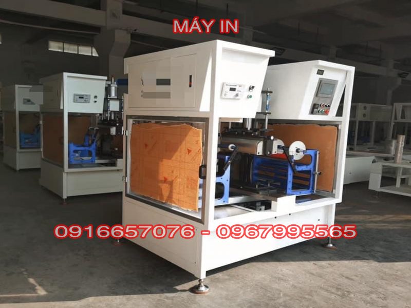 Máy in chuyển nhiệt phim cong- Nguồn Xanh Việt Nam